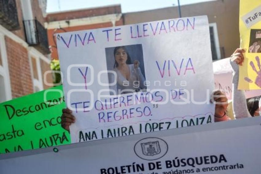 TLAXCALA . MANIFESTACIÓN DESAPARECIDA