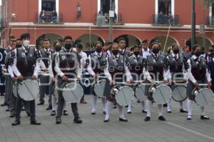 TLAXCALA . DESFILE INTERBACHILLERES