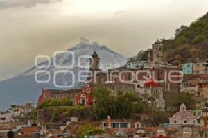 ATLIXCO . VOLCÁN POPOCATÉPETL