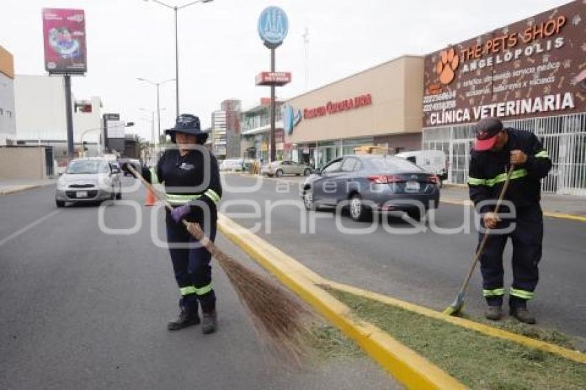 SAN ANDRÉS CHOLULA . JORNADA DE LIMPIEZA