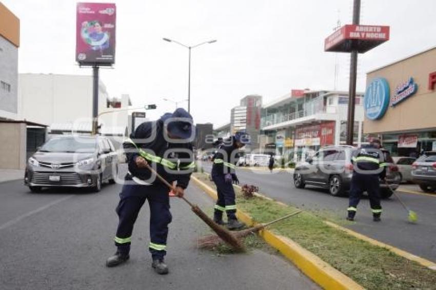 SAN ANDRÉS CHOLULA . JORNADA DE LIMPIEZA