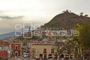 ATLIXCO . VOLCÁN POPOCATÉPETL