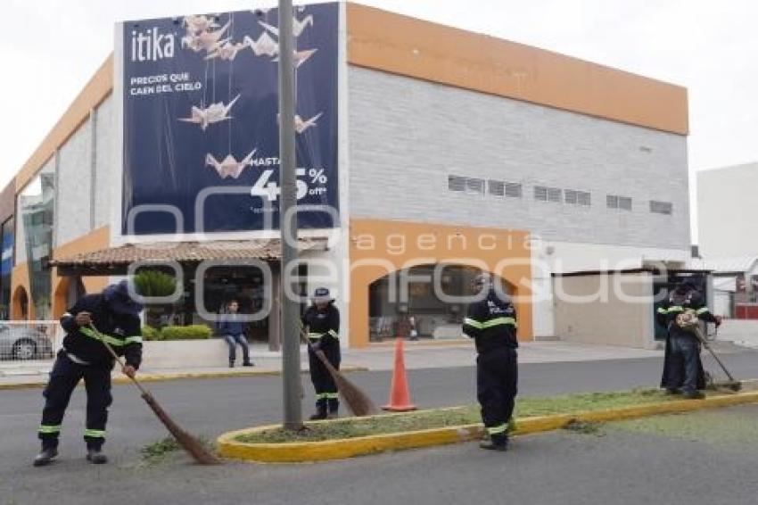 SAN ANDRÉS CHOLULA . JORNADA DE LIMPIEZA