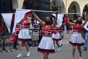 TLAXCALA . DESFILE INTERBACHILLERES