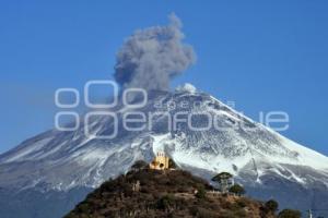 ATLIXCO . VOLCÁN POPOCATÉPETL