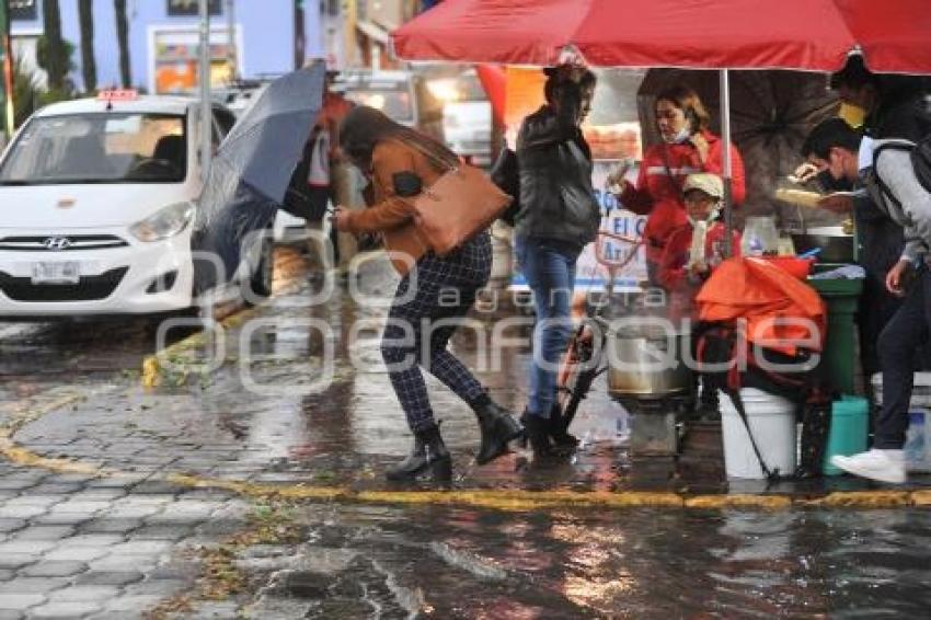 TLAXCALA . LLUVIA