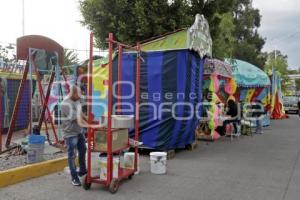 FERIA DE PUEBLA . PREPARATIVOS