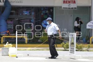 GASOLINERA . DERRAME DE COMBUSTIBLE