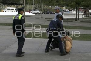 SEGURIDAD . DETENCIÓN SOSPECHOSO