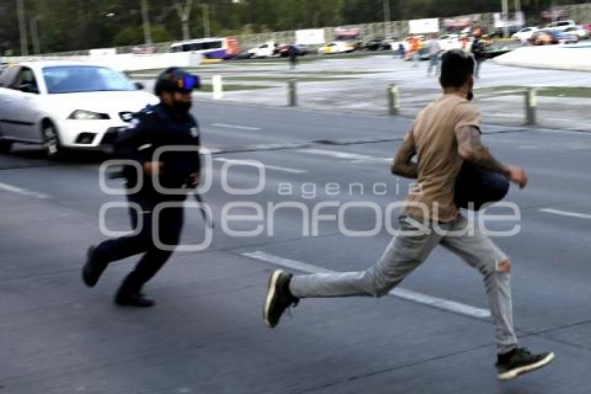 SEGURIDAD . DETENCIÓN SOSPECHOSO