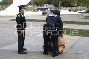 SEGURIDAD . DETENCIÓN SOSPECHOSO