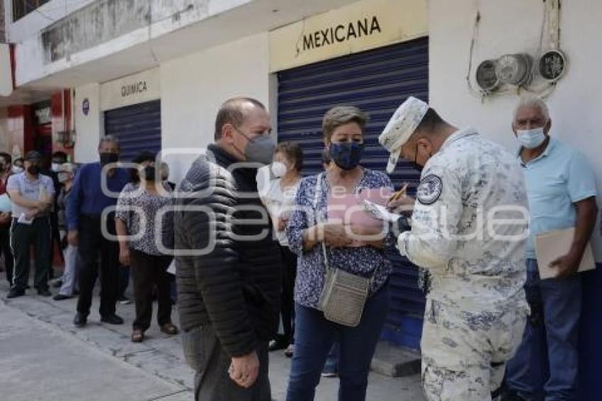 VACUNACIÓN COVID-19 . GUARDIA NACIONAL