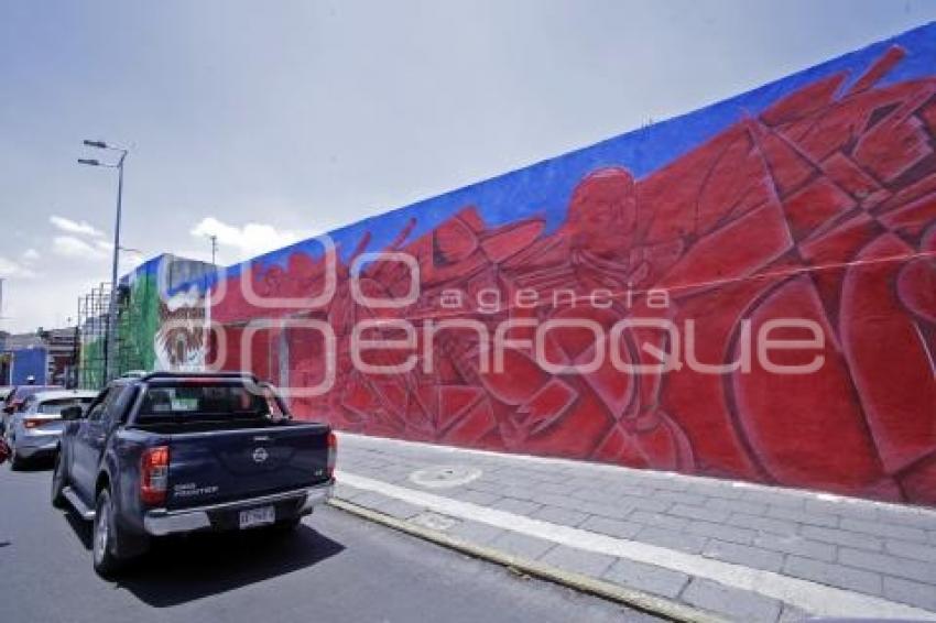 MURAL BATALLA 5 DE MAYO