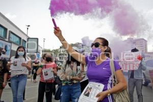 MANIFESTACIÓN MUJER DESAPARECIDA