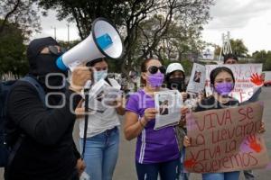 MANIFESTACIÓN MUJER DESAPARECIDA