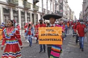 DÍA DEL TRABAJO . ANTORCHA MAGISTERIAL