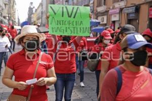 DÍA DEL TRABAJO . ANTORCHA MAGISTERIAL