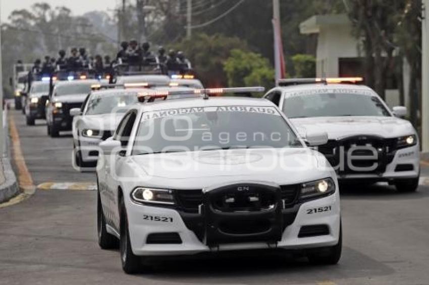 XXV ZONA MILITAR . ENSAYO DESFILE