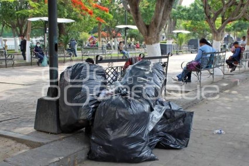 TEHUACÁN . BASURA