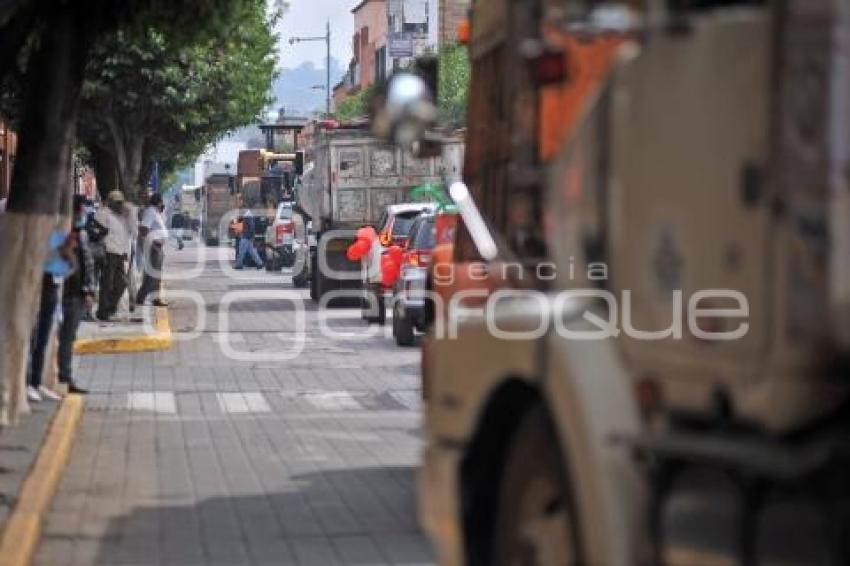 TLAXCALA . DESFILE DÍA DE LA SANTA CRUZ