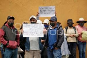 PROTESTA . SAN ANTONIO TLALTENCO