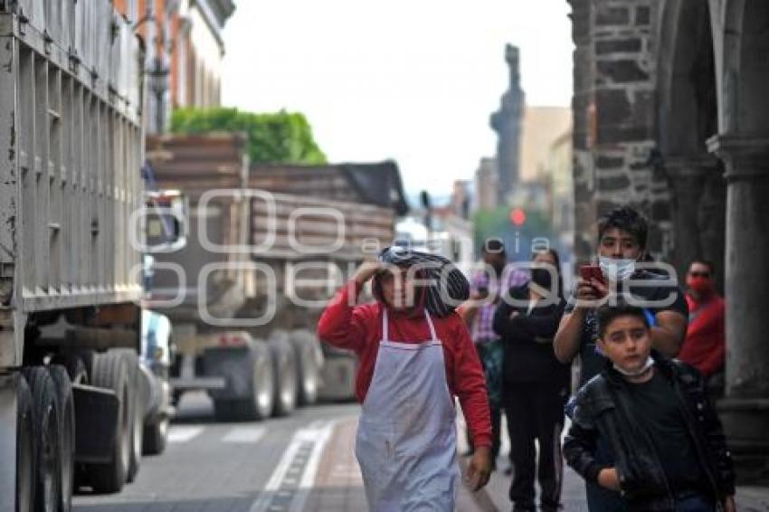 TLAXCALA . DESFILE DÍA DE LA SANTA CRUZ