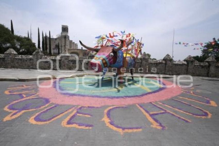 HUAQUECHULA . CELEBRACIÓN SANTA CRUZ