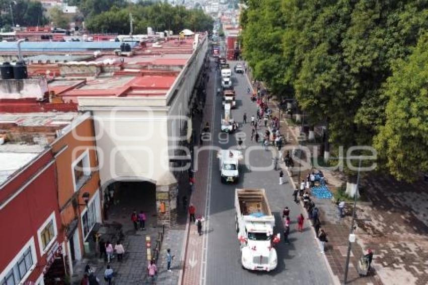 TLAXCALA . DESFILE DÍA DE LA SANTA CRUZ