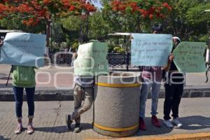 TEHUACÁN . MANIFESTACIÓN FNERRR