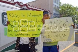 TEHUACÁN . MANIFESTACIÓN FNERRR