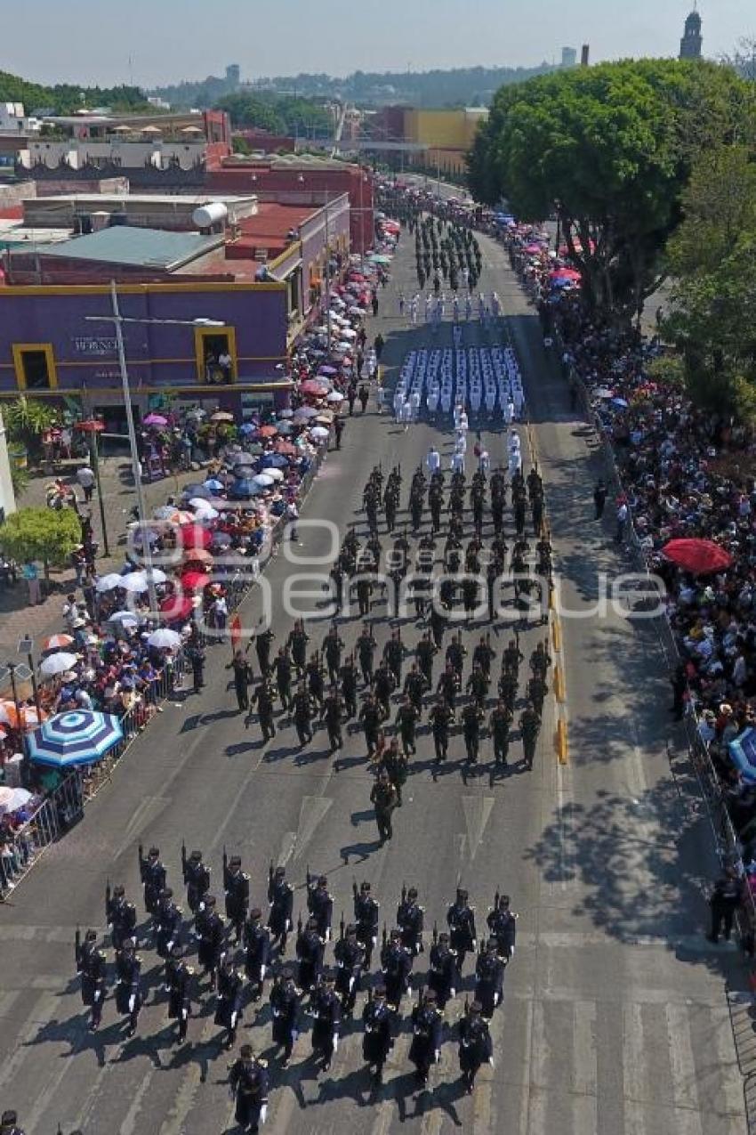 DESFILE 5 DE MAYO . DRON