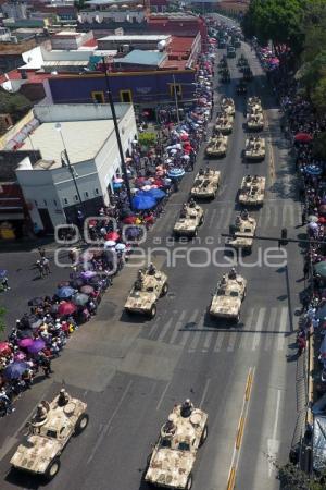 DESFILE 5 DE MAYO . DRON