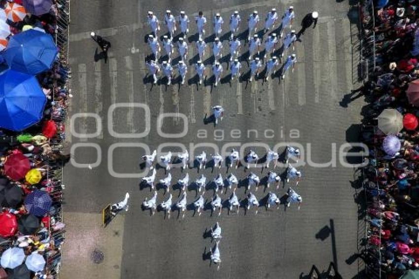 DESFILE 5 DE MAYO . DRON