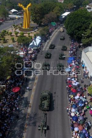 DESFILE 5 DE MAYO . DRON