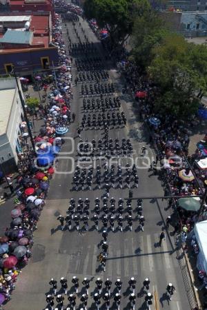 DESFILE 5 DE MAYO . DRON