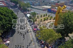 DESFILE 5 DE MAYO . DRON