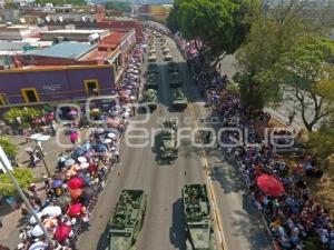 DESFILE 5 DE MAYO . DRON