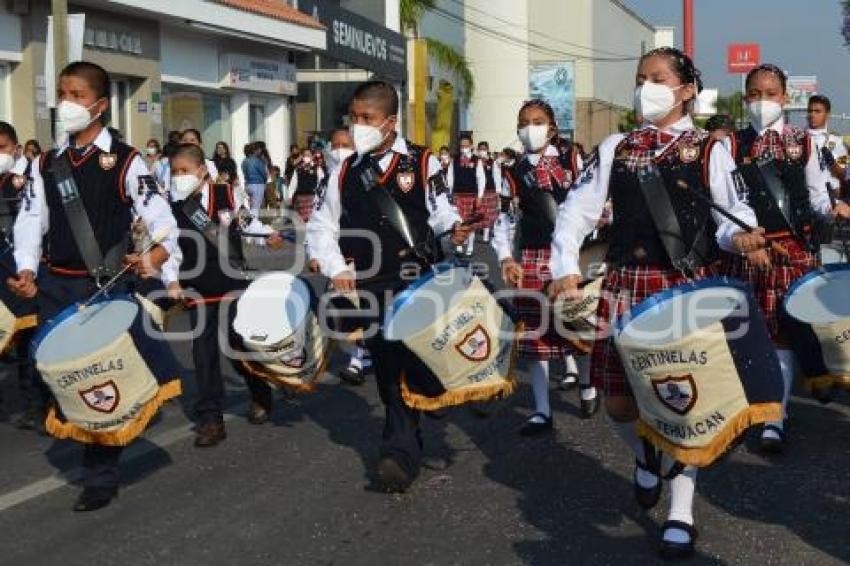 TEHUACÁN . DESFILE 5 DE MAYO