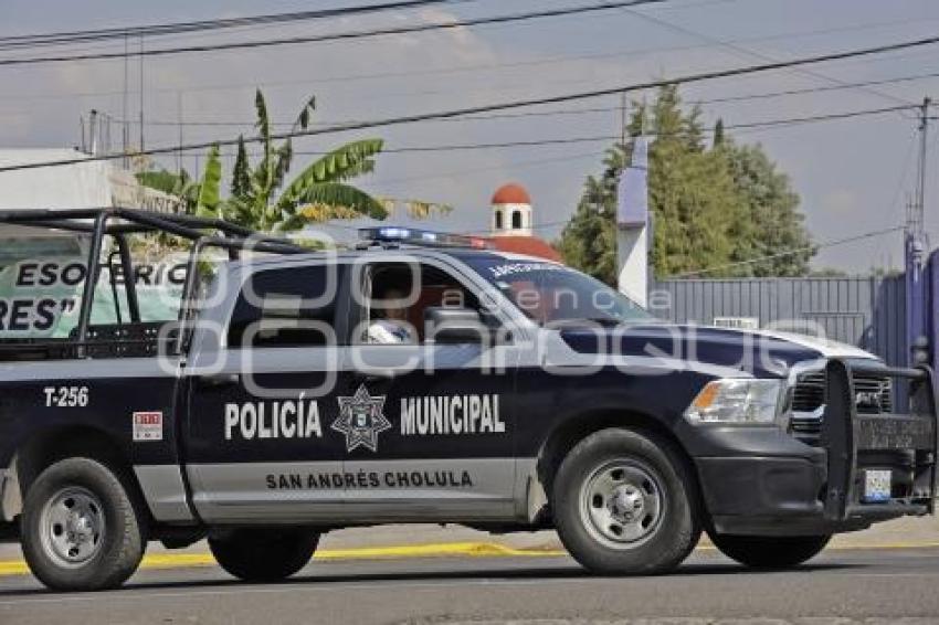SAN ANDRÉS CHOLULA . SEGURIDAD