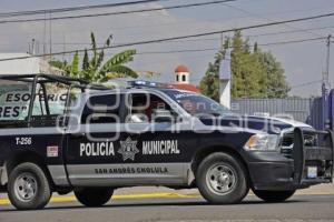 SAN ANDRÉS CHOLULA . SEGURIDAD