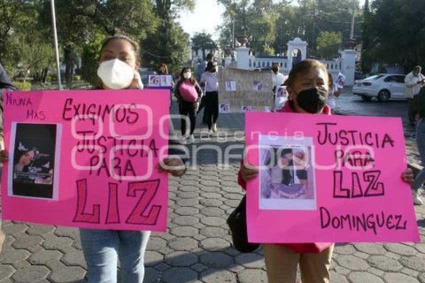 MANIFESTACIÓN . LIZ DOMÍNGUEZ