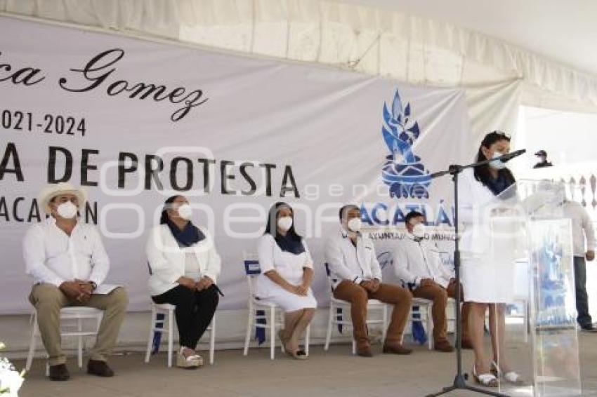 ACATLÁN . TOMA DE PROTESTA