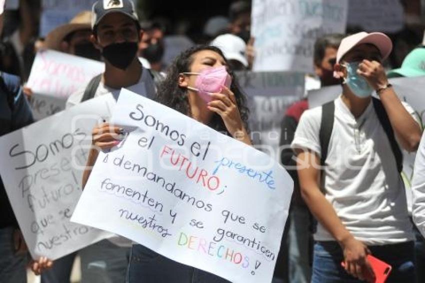 TLAXCALA . MANIFESTACIÓN FUTUMEX