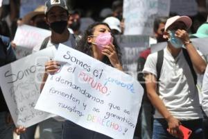 TLAXCALA . MANIFESTACIÓN  FUTUMEX