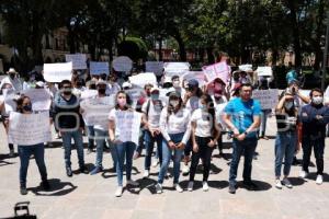 TLAXCALA . MANIFESTACIÓN  FUTUMEX