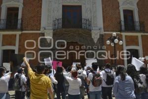 TLAXCALA . MANIFESTACIÓN FUTUMEX