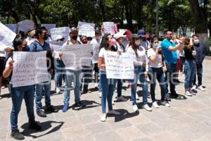 TLAXCALA . MANIFESTACIÓN FUTUMEX