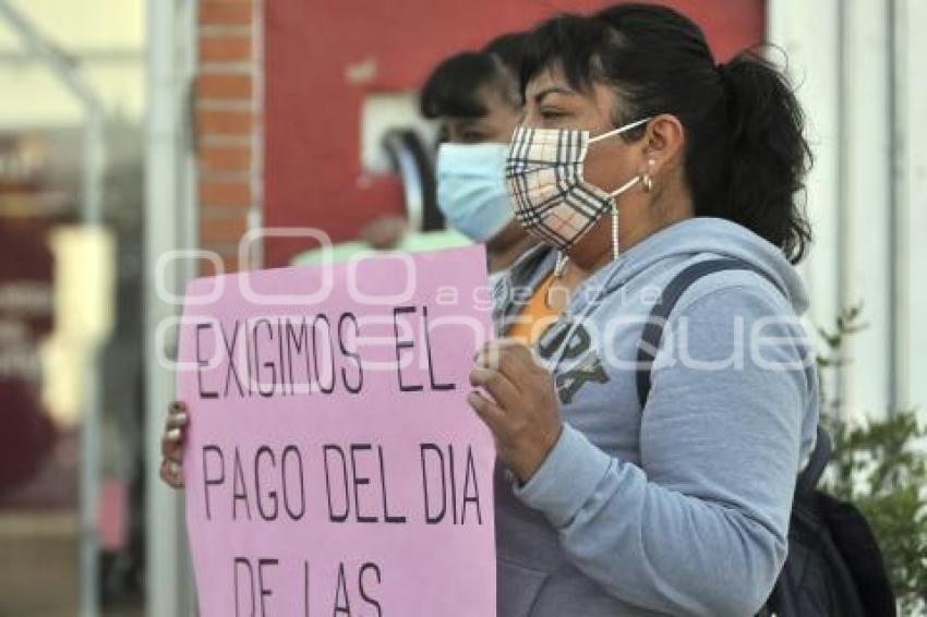 TLAXCALA . MANIFESTACIÓN BIENESTAR