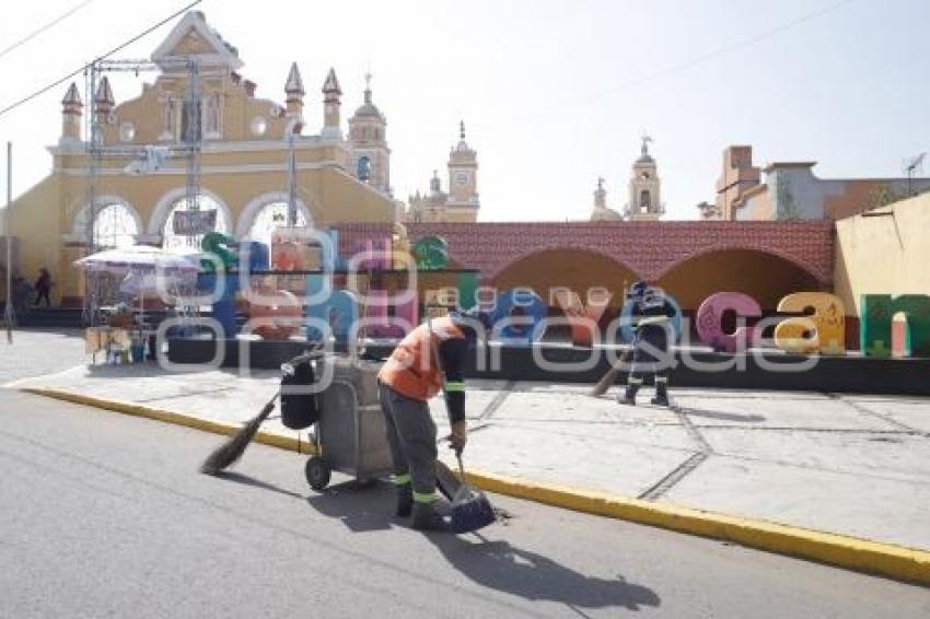 SAN ANDRÉS CHOLULA . SAN LUIS TEHUILOYOCAN