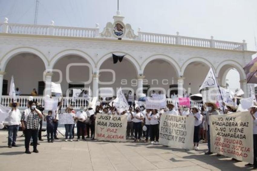 ACATLÁN . MARCHA POR LA PAZ